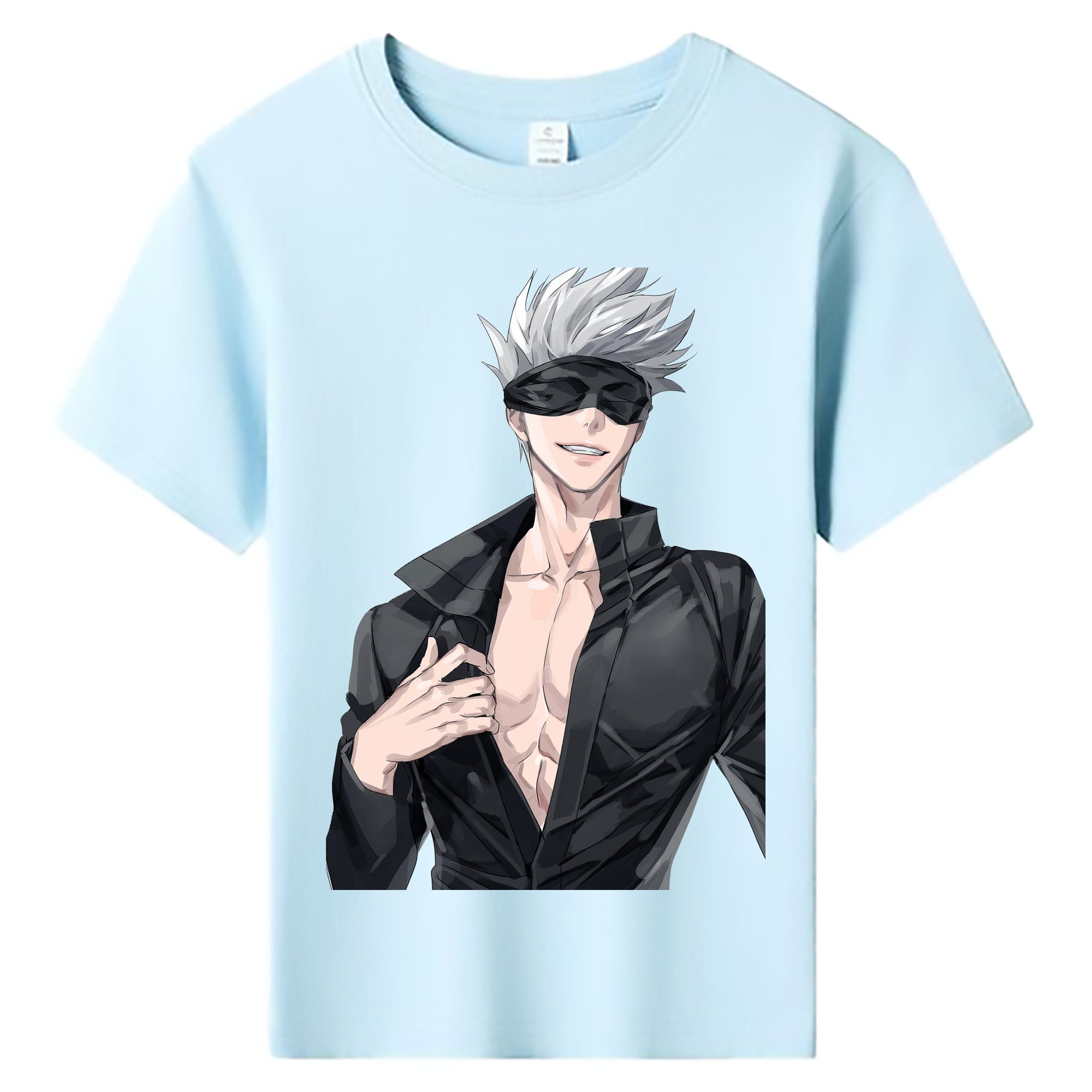 （画像用） 呪術廻戦 Jujutsu Kaisen 綿100％キッズTシャツ（フロントプリント）